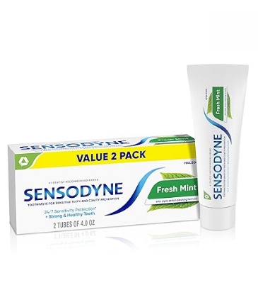 Pack of Sensodyne toothpaste